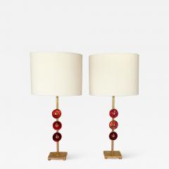 Nicolas De Wael Pair of lamps Bronze Style by Nicolas Dewael for Fondica France 2000 - 751258