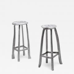 Nicolas Erauw SET OF 2 BAR STOOLS BY STUDIO NICOLAS ERAUW - 2407976