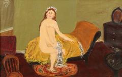 Nicolas Ivanovitch Vasilieff Nude with White Cap - 1341724