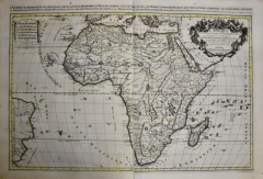 Nicolas Sanson Africa A Large 17th Century Hand colored Map By Sanson and Jaillot - 2731871