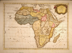 Nicolas Sanson Africa Vetus A 17th Century Hand colored Map By Sanson - 2684717