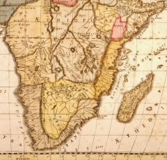 Nicolas Sanson Africa Vetus A 17th Century Hand colored Map By Sanson - 2684854