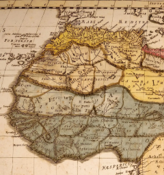 Nicolas Sanson Africa Vetus A 17th Century Hand colored Map By Sanson - 2684855