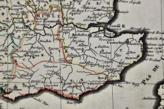 Nicolas Sanson Great Britain N France A Large 17th C Hand colored Map by Sanson and Jaillot - 2731632