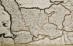 Nicolas Sanson The Normandy Region of France A 17th C Hand colored Map by Sanson and Jaillot - 2731602