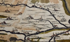 Nicolas Sanson Vienna Austria A Large 17th Century Hand colored Map by Sanson and Jaillot - 2731512