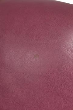 Nicoletti Salotti Nicoletti Salotti for Interline Italia Contemporary c 1980s Lilac Leather So - 4657575