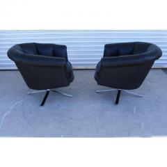 Nicos Zographos Pair of Vintage Mid Century Nicos Zographos Lounge Chairs - 2693497