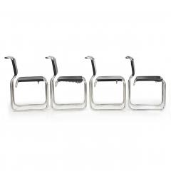 Nicos Zographos Set of 4 Mid Century Modern CH66 Dining Chairs by Nicos Zographos - 4640770