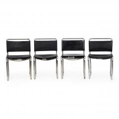 Nicos Zographos Set of 4 Mid Century Modern CH66 Dining Chairs by Nicos Zographos - 4640780