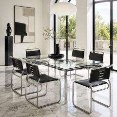 Nicos Zographos Set of Six Mid Century Modern CH66 Dining Chairs by Nicos Zographos - 4640962