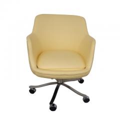 Nicos Zographos Vintage Zographos Alpha Bucket Chair Restored with New Vegan Ultra Leather - 2436501