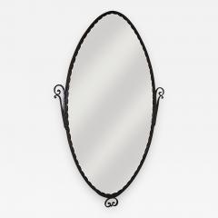 Nics Fr res Art Deco Forged Iron Mirror - 501936