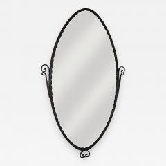 Nics Fr res Art Deco Forged Iron Mirror - 501936