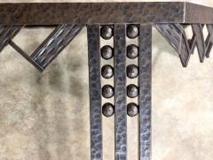 Nics Fr res Nics Freres forged iron console - 4126746