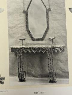Nics Fr res Nics Freres forged iron console - 4126749