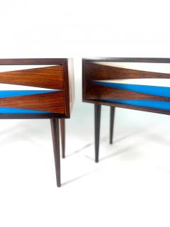 Niels Clausen Pair of Nightsands by Niels Clausen in Rosewood Circa 1960s - 4367572