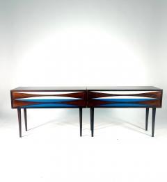 Niels Clausen Pair of Nightsands by Niels Clausen in Rosewood Circa 1960s - 4367573