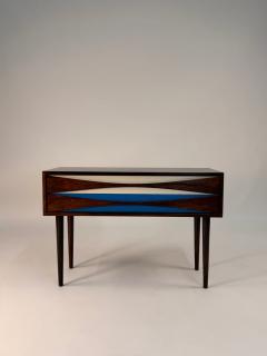 Niels Clausen Pair of Nightsands by Niels Clausen in Rosewood Circa 1960s - 4367574