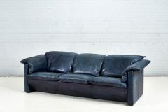 Niels Eilersen Arizona Blue Leather Sofa by Jens Juul Eilersen 1970 - 3036962