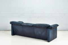 Niels Eilersen Arizona Blue Leather Sofa by Jens Juul Eilersen 1970 - 3036964