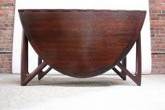 Niels Koefoed Niels Koefoed Elliptical Rosewood Gateleg Eva Dining Table Model 304 - 374708