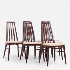Niels Koefoed Niels Koefoed Eva Mid Century Danish Rosewood Dining Chairs Set of 6 - 4278970