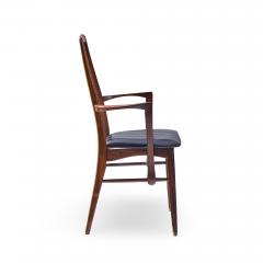 Niels Koefoed Niels Koefoed Eva Mid Century Danish Rosewood Dining Chairs Set of 6 - 4474100