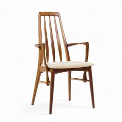 Niels Koefoed Niels Koefoed Eva Mid Century Danish Rosewood Dining Chairs Set of 8 - 4498365