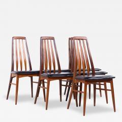 Niels Koefoed Niels Koefoed Eva Mid Century Danish Teak Dining Chairs Set of 6 - 4095458