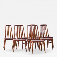 Niels Koefoed Niels Koefoed Eva Mid Century Danish Teak Dining Chairs Set of 8 - 4496205