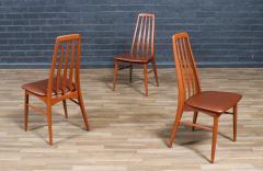 Niels Koefoed Niels Koefoed Eva Teak Leather Dining Chairs for Koefoeds Hornslet - 4387565