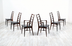 Niels Koefoed Niels Koefoed Lis Brazilian Rosewood Leather Dining Chairs - 2870472