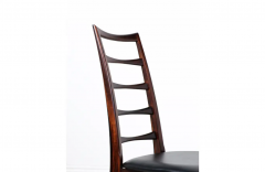 Niels Koefoed Niels Koefoed Lis Brazilian Rosewood Leather Dining Chairs - 2870476