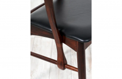 Niels Koefoed Niels Koefoed Lis Brazilian Rosewood Leather Dining Chairs - 2870480