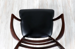 Niels Koefoed Niels Koefoed Lis Brazilian Rosewood Leather Dining Chairs - 2870481