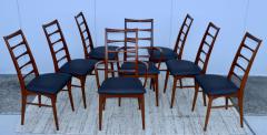 Niels Koefoed Niels Koefoed Lis Teak And Leather Dining Chairs Set Of 8 - 2934915