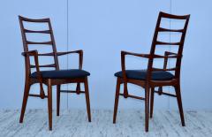 Niels Koefoed Niels Koefoed Lis Teak And Leather Dining Chairs Set Of 8 - 2934922