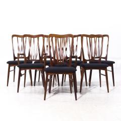 Niels Koefoed Niels Koefoed for Koefoeds Hornslet Ingrid MCM Danish Dining Chairs Set of 8 - 4033460