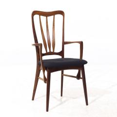 Niels Koefoed Niels Koefoed for Koefoeds Hornslet Ingrid MCM Danish Dining Chairs Set of 8 - 4033463