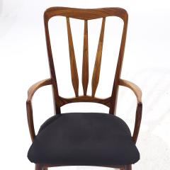 Niels Koefoed Niels Koefoed for Koefoeds Hornslet Ingrid MCM Danish Dining Chairs Set of 8 - 4033464