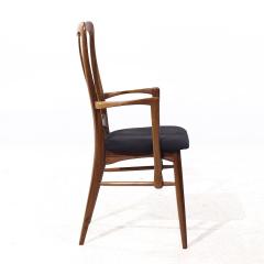 Niels Koefoed Niels Koefoed for Koefoeds Hornslet Ingrid MCM Danish Dining Chairs Set of 8 - 4033465