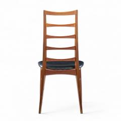 Niels Koefoed Niels Koefoed for Koefoeds Hornslet Lis Danish Teak Dining Chairs Set of 10 - 4391811