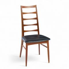 Niels Koefoed Niels Koefoed for Koefoeds Hornslet Lis Danish Teak Dining Chairs Set of 10 - 4391812