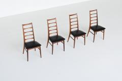 Niels Koefoed Niels Koefoed model Lis dining chairs in rosewood Denmark 1961 - 3790080