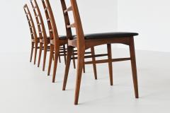 Niels Koefoed Niels Koefoed model Lis dining chairs in rosewood Denmark 1961 - 3790081