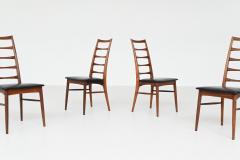 Niels Koefoed Niels Koefoed model Lis dining chairs in rosewood Denmark 1961 - 3790082