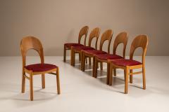 Niels Koefoed Set of Six Morten Dining Chairs by Niels Koefoed Denmark 1960s - 4370825