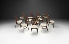 Niels Koefoed Set of Twelve Ingrid Dining Chairs for Koefoed M belfabrik Denmark 1960s - 4212095