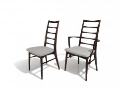 Niels Koefoed Six Solid Rosewood Niles Kofoeds Mid Century Danish Dining Chairs - 3363040